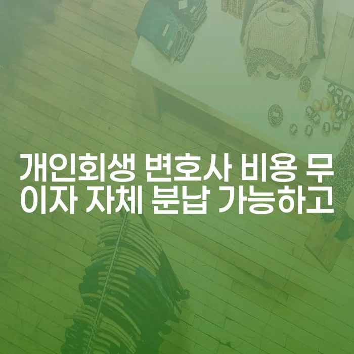 개인회생조건 빚 해결할 잘 하는 변호사