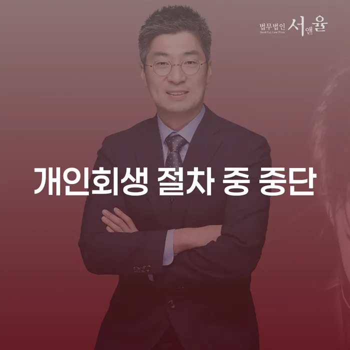 개인회생 절차 중 중단, 어떻게 대처해야 할까요?