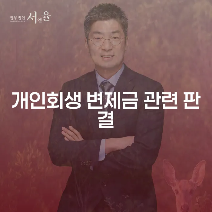 개인회생 변제금 관련 판결, 어떻게 준비해야 할까요?