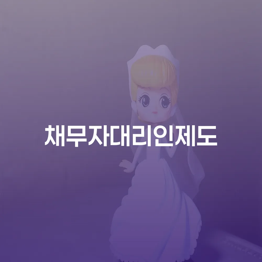 채무자대리인제도와 개인회생 비교